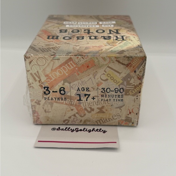 Ransom Notes Word Magnet Game - Picture 3 of 3